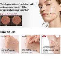 Dr. Melaxin Peel Shot White and Black Rice Exfoliating Essence Skin Lightening Contro Moisturizing Oil-Control Gentle Skin Care